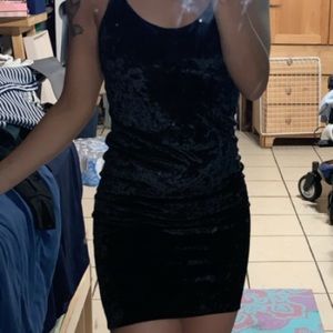 Velvet Tank Mini Dress